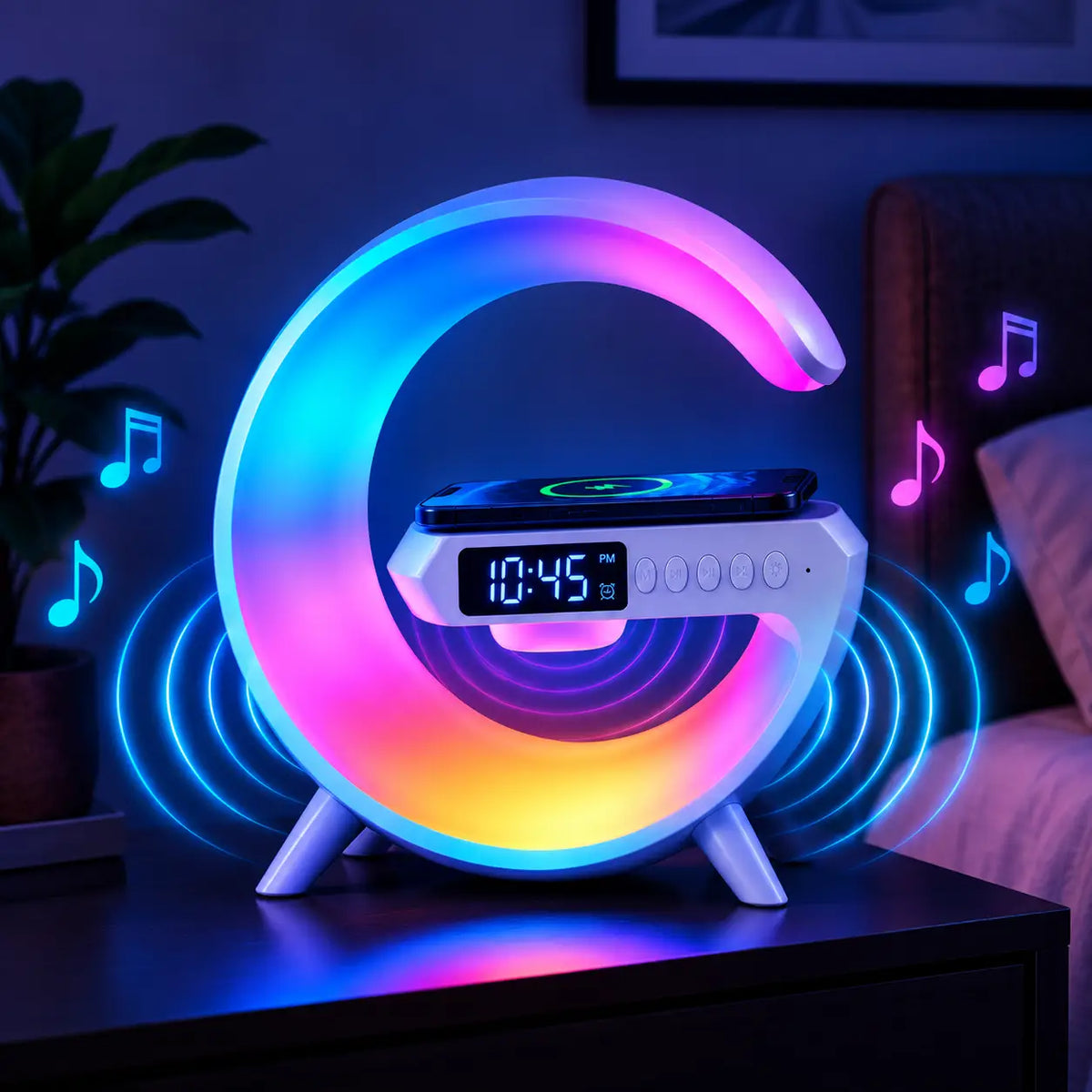 Essetika Lumora 4-in-1 Smart Bedside Lamp