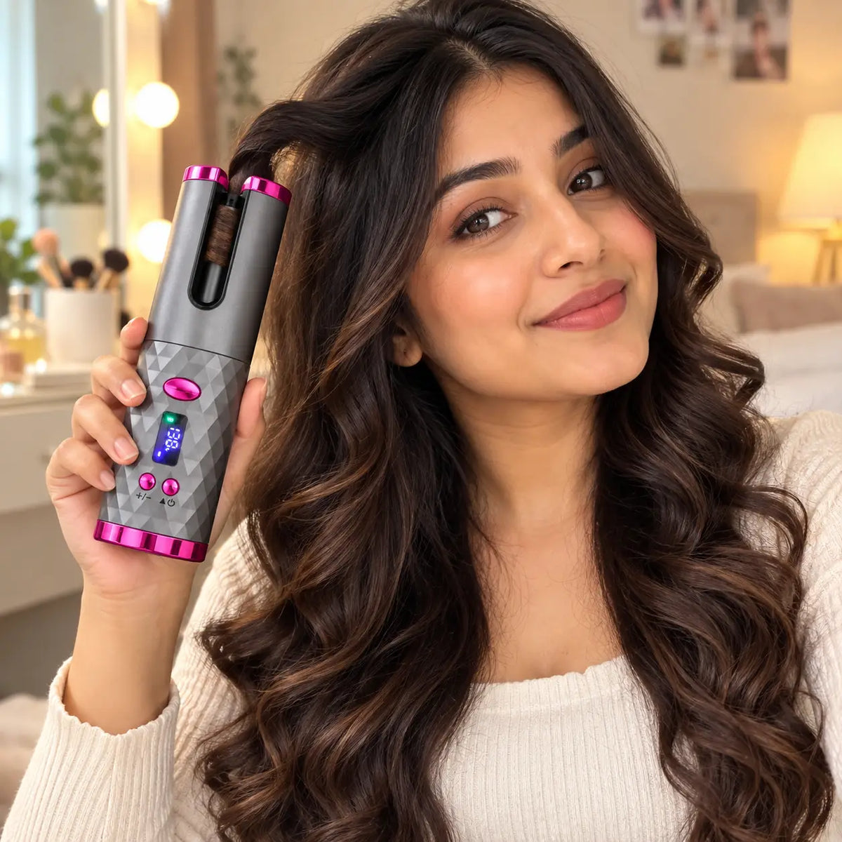 ESSETIKA Wavelle Cordless Automatic Hair Curler